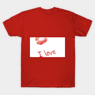 I love T-Shirt